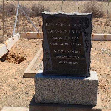 Northern Cape, CARNARVON district, Swartfontein 496, farm cemetery