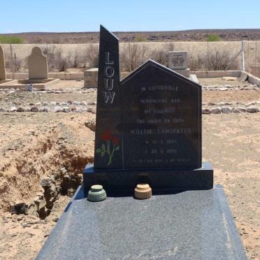 LOUW Willem Lambertus 1897-1989