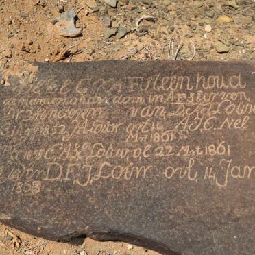 LOUW J.A. 1852-1861 :: LOUW C.A.S.E. 1854-1861 :: LOUW D.F.J. 1855-1861