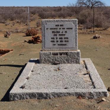 Northern Cape, CARNARVON district, Vanwyksvlei, Schiet Poort 64_1, Portion 1 Skietpoort, farm cemetery