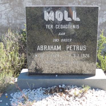 MOLL Abraham Petrus 1924-1926