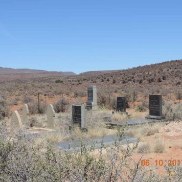 Northern Cape, CARNARVON district, Honde-blaf 493, farm cemetery