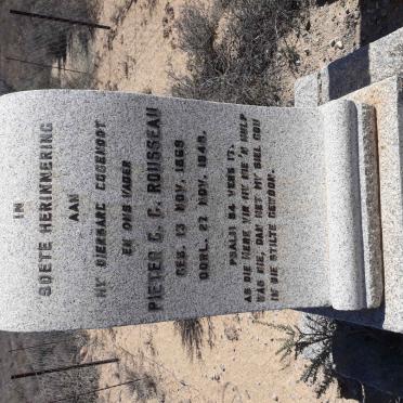 Northern Cape, CARNARVON district, Vanwyksvlei, Gansvlei, farm cemetery