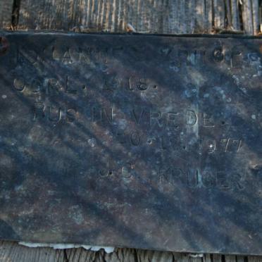 Northern Cape, CARNARVON district, Blaauw Krantz 485, farm cemetery