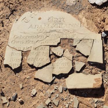 WALTERS Adam Johannes 18?-1904