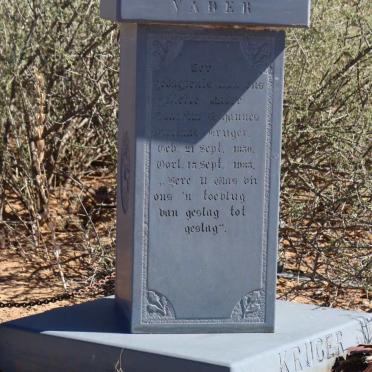 KRUGER Joachim Johannes Nicolaas 1850-1935