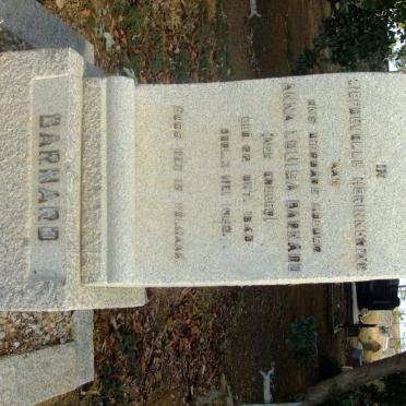 BARNARD Anna Louisa nee KRUGER 1840-1922