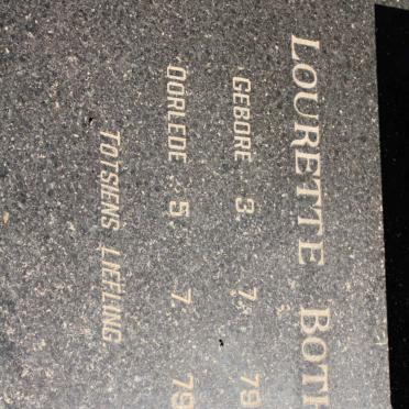 BOTHA Lourette 1979-1979