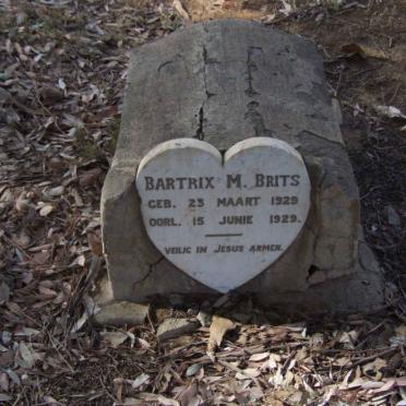 BRITZ Bartrix M. 1929-1929