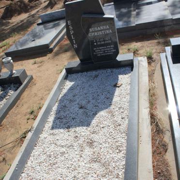 ESPLIN Susanna Christina 1921-2009