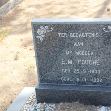 FOUCHÉ E.M. 1903-1992