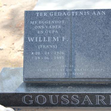GOUSSARD Willem F. 1926-1995
