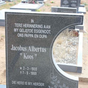 HANEKOM Jacobus Albertus 1935-1999