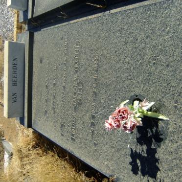 HEERDEN Abraham Gerhardus Nel, van 1930-1976 &amp; Louisa Jacoba NEL 1905-1985