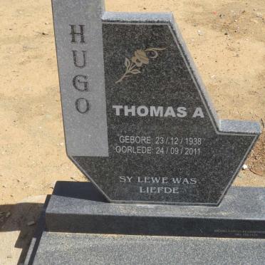 HUGO Thomas A. 1938-2011