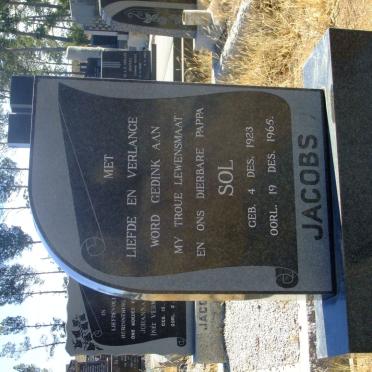 JACOBS Sol 1923-1965