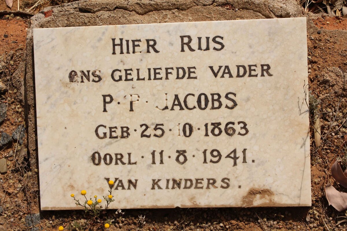 JACOBS P.P. 1863-1941