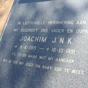 JACOBS Joachim J.N.K. 1915-1991