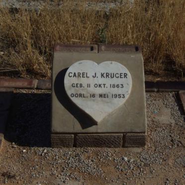KRUGER Carel J. 1863-1953