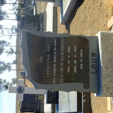LOUW Elizabeth Margeretha 1890-1968