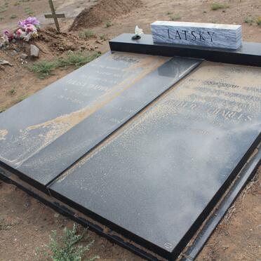 LATSKY Albert Charles 1925-1998 &amp; Louisa Daphne 1925-2004