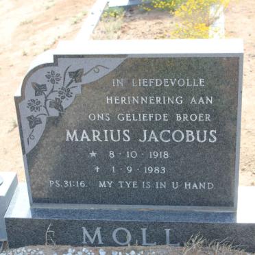 MOLL Marius Jacobus 1918-1983