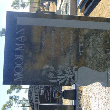 MOOLMAN Mettie M.E. nee THERON 1904-1972