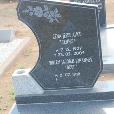 ROUX Willem Jacobus Johannes, le 1918-2012 &amp; Zena Jessie Alice 192?-2004