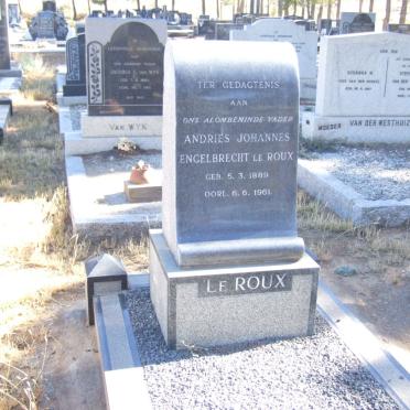 ROUX Andries Johannes Engelbrecht, le 1889-1961