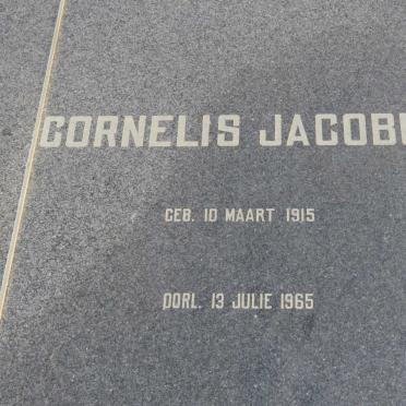 WESTHUIZEN Cornelis Jacobus, v.d. 1915-1965 &amp; Cornelia Magaretha BRUWER 1922-2017