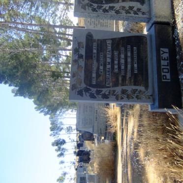 POLEY Jacob J.C. 1886-1957 &amp; Adriana M.J. V.D. POEL 1890-1982