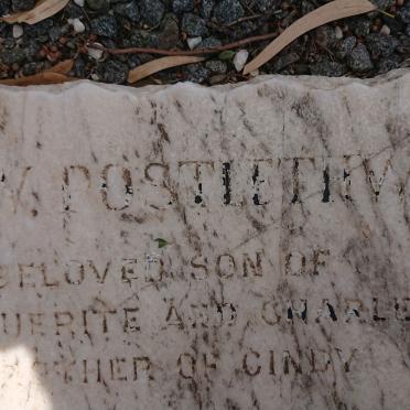 POSTLETHWAYT C.W. 1962-1991