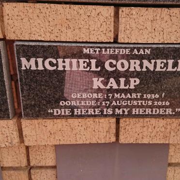 KALP Michiel Cornelius 1936-2016