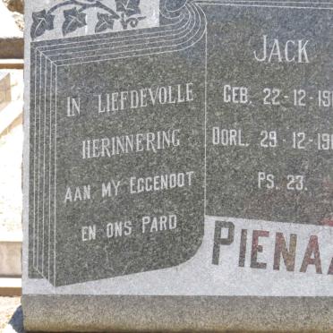 PIENAAR Jack 1911-1964