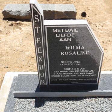 STEENBOK Wilma Rosaline 1965-2011