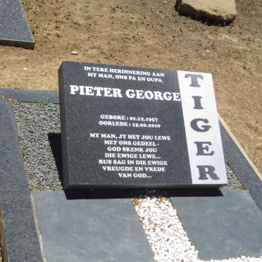 TIGER Pieter George 1957-2010