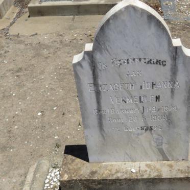 VERMEULEN Elizabeth Johanna nee BOSHOFF 1874-1939