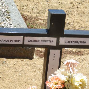 VORSTER Stephanus Petrus Jacobus 1950-2014