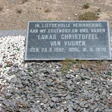 VUUREN Lukas Christoffel, van 1902-1970