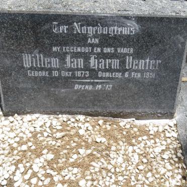 VENTER Willem Jan Harm 1873-1951