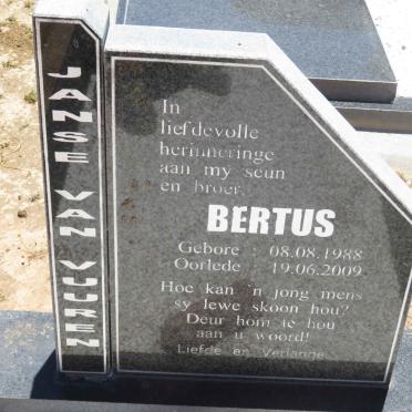 VUUREN Bertus, Janse van 1988-2009