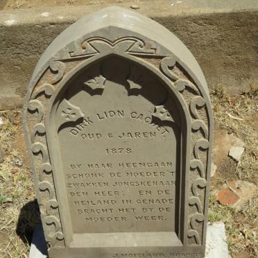 CACHET Dirk, LION -1878