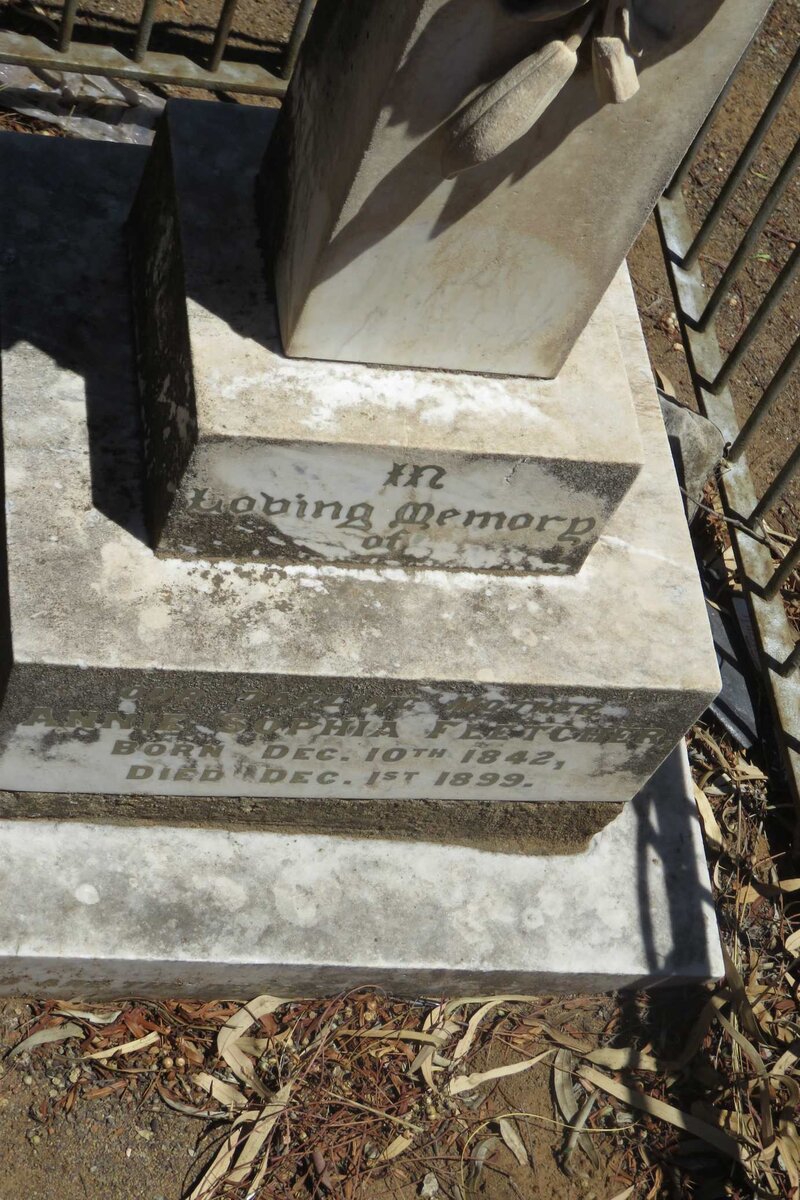 FLETCHER Annie Sophia 1842-1899