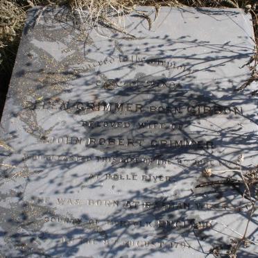 GRIMMER Ellen nee GIBBON 1797-1874