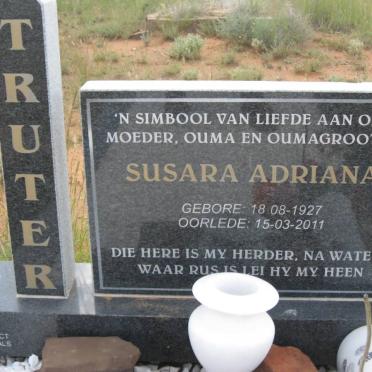 TRUTER Susara Adriana 1927-2011