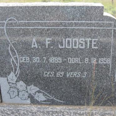 JOOSTE A.F. 1889-1958