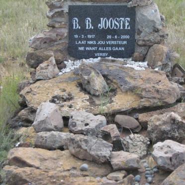 JOOSTE B.B. 1917-2000