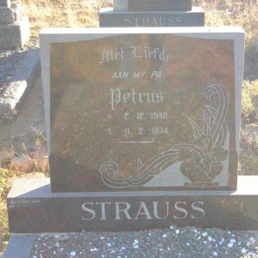 STRAUSS Petrus 1940-1974