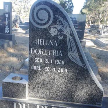 PLESSIS Helena Dorethia 1926-2013