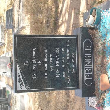 PRINGLE Ray Francis 1943-1978